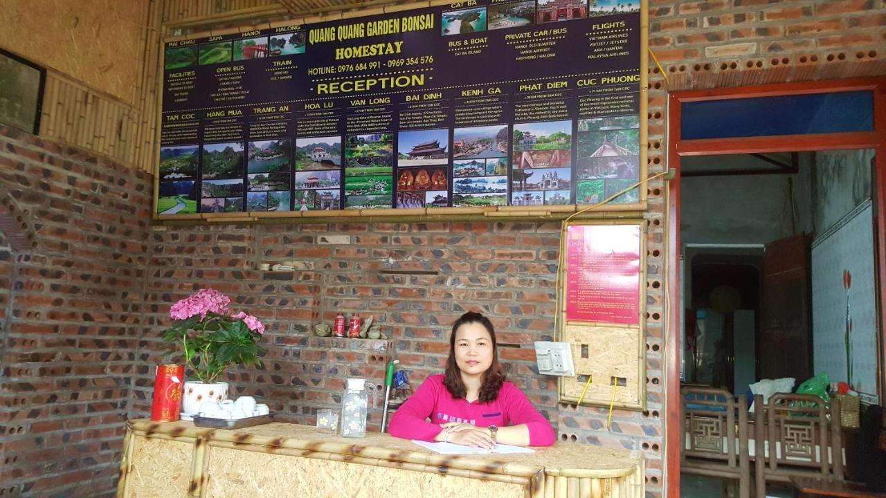 Quang Quang Garden Bonsai Homestay Ninh Binh Eksteriør bilde